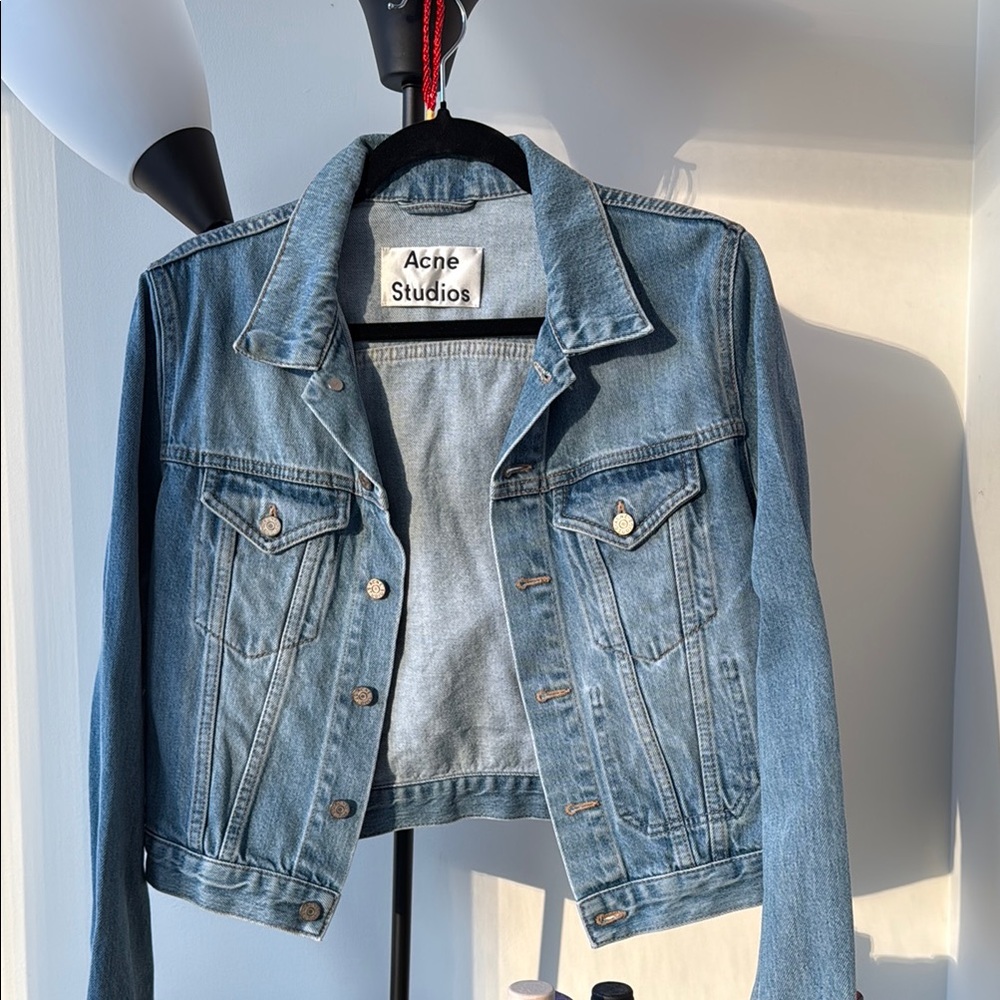 Acne Studios LT Vintage Blue Denim Jacket